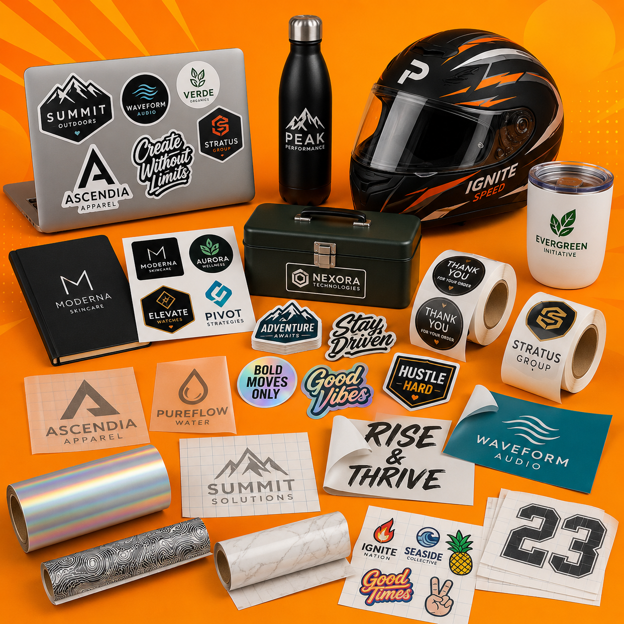 STICKERS & TRANSFERS